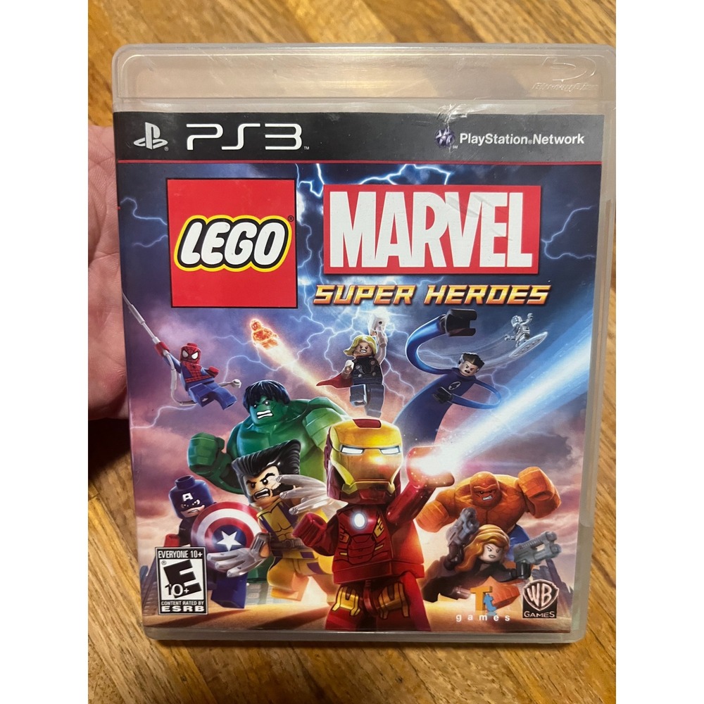 LEGO Marvel Super Heroes Sony PlayStation 3 PS3‎ Game Disc Case Manual Complete